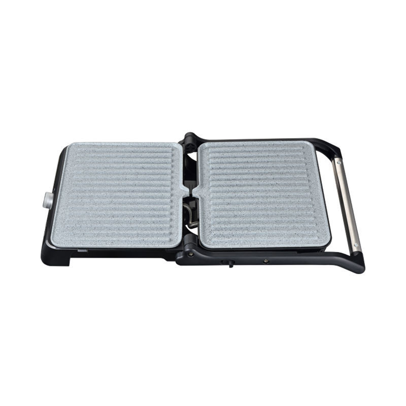  Primo PRPG-40494 Ψηστιέρα Panini  Κεραμικές πλάκες "Marble" 2000W Μαύρη-Inox