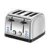 Primo PRST-40454 Φρυγανιέρα 4Θέσεων 1900W Inox