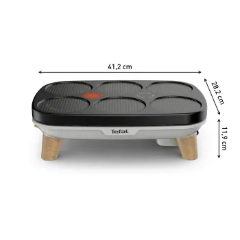 Tefal PY900D12 Crêpier gourmet Ηλεκτρική Κρεπιέρα 