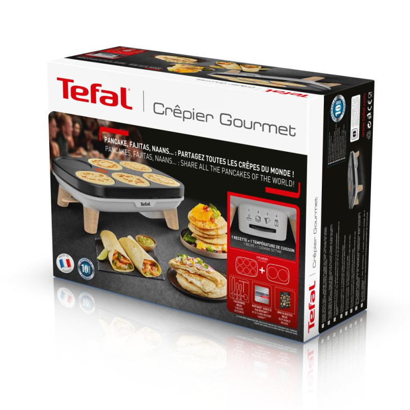 Tefal PY900D12 Crêpier gourmet Ηλεκτρική Κρεπιέρα 