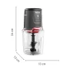 Tefal MQ740H Easy Press Πολυκόπτης Multi 600W 