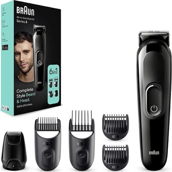 Braun MGK3420 ΣΕΤ ΠΕΡΙΠΟΙΗΣΗΣ ΓΕΝΕΙΑΔΑΣ/ΜΑΛΛΙΩΝ 6ΣΕ1 