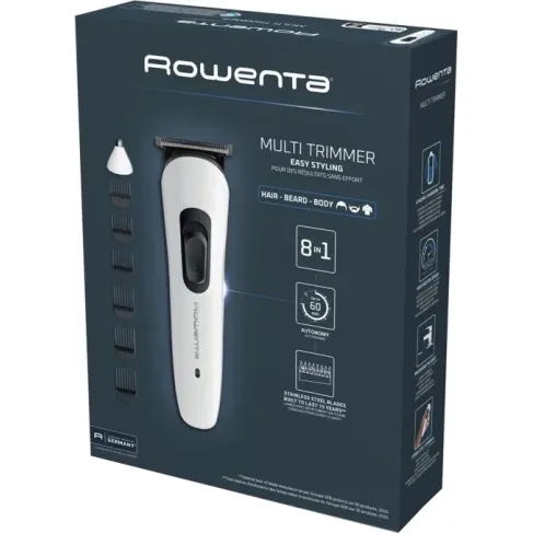 Rowenta TN8934E0 Trim & Style Multi-trimmer 8 σε 1 