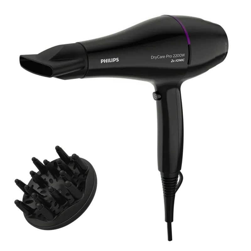 Philips BHD274/00 Drycare Ionic Πιστολάκι Μαλλιών με Φυσούνα 2200W