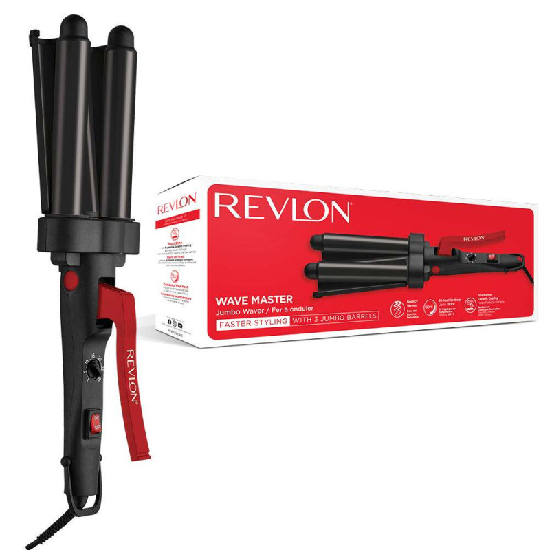 Revlon RVIR3056UKE Wave Master Jumbo Waver Ψαλίδι Κυματιστά Μαλλιά 
