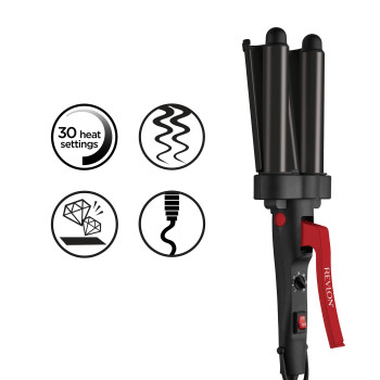 Revlon RVIR3056UKE Wave Master Jumbo Waver Ψαλίδι Κυματιστά Μαλλιά 