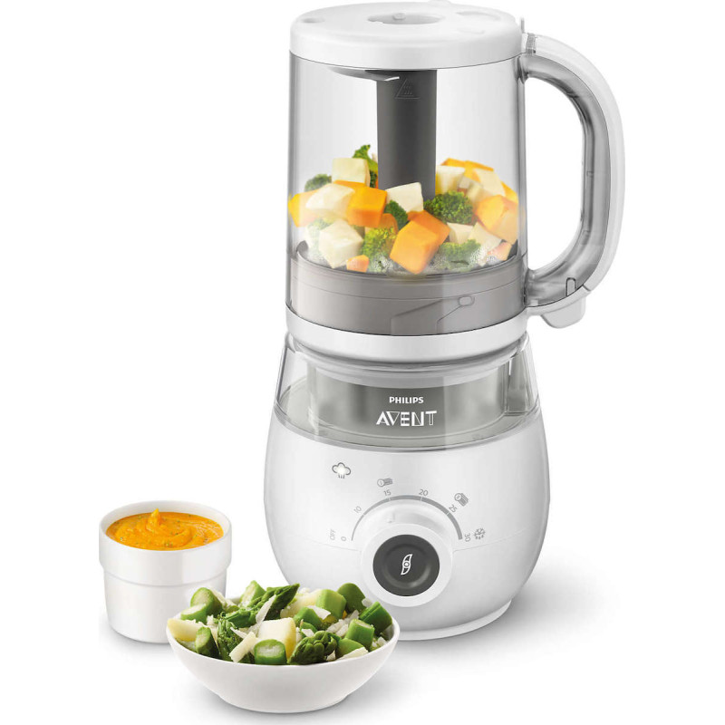 Philips Avent SCF883/01 Premium Ατμομάγειρας-μπλέντερ 4 σε 1