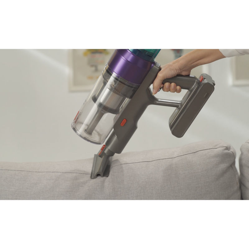 Primo  PRVC-40507 Επαναφορτιζόμενη Σκούπα Apollo Aqua Flex 3σε1 29.6V BLDC μοτέρ Γκρι-Μωβ