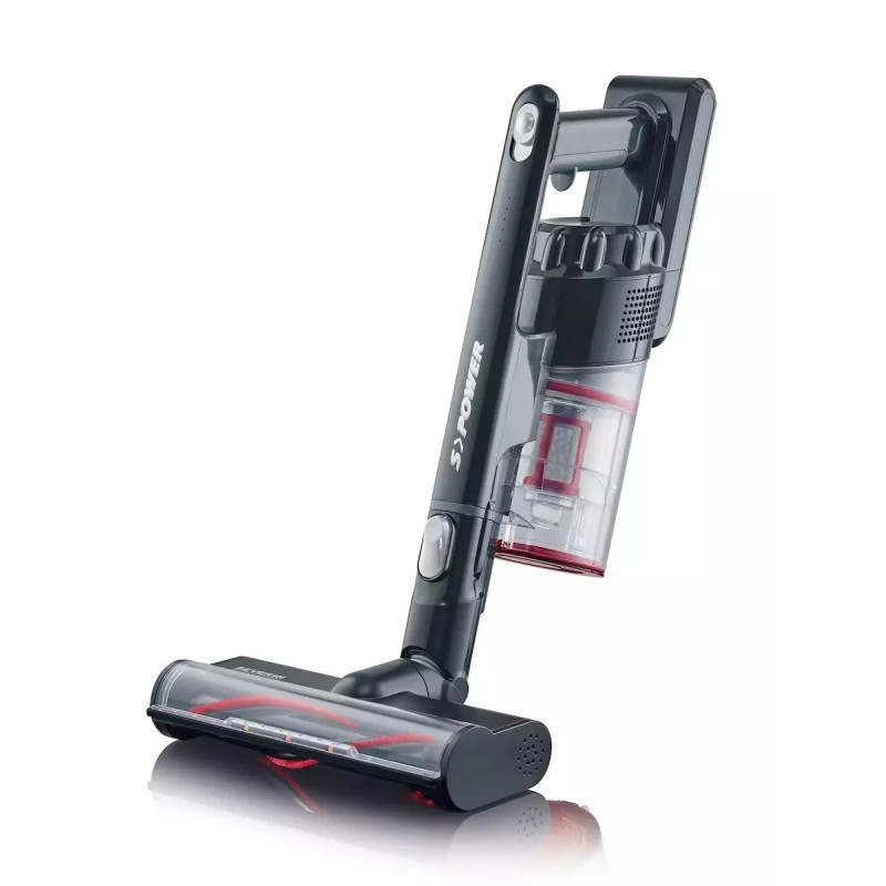 Severin HV 7966 Επαναφορτιζόμενη Σκούπα Stick 22.2V & Χειρός Μαύρη