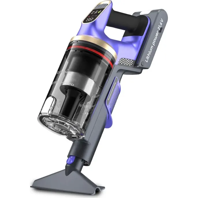 Rohnson Mamba Laserpro M58 Ασύρματη Φορητή Σκούπα 21,6V