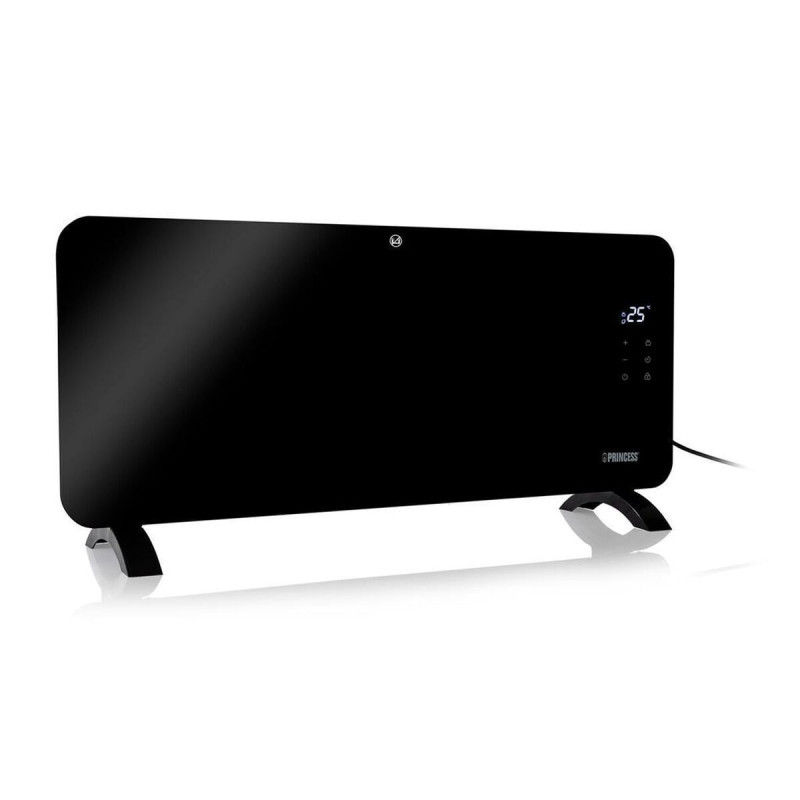 Princess GPH-25DA Θερμοπομπός Δαπέδου ΜΑΥΡΟ Τοίχου 2500W με Ηλεκτρονικό Θερμοστάτη και WiFi 