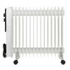 Adler AD7819  Καλοριφέρ Λαδιού με 15 Φέτες 2500W Λευκό